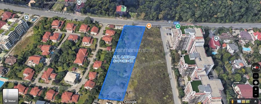 Teren la Bd. Pipera v.a.v. padurea Baneasa / In curs de autorizare