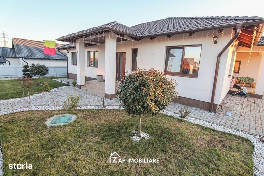 Casa moderna 1 nivel - 4 camere - 900 mp teren - 10