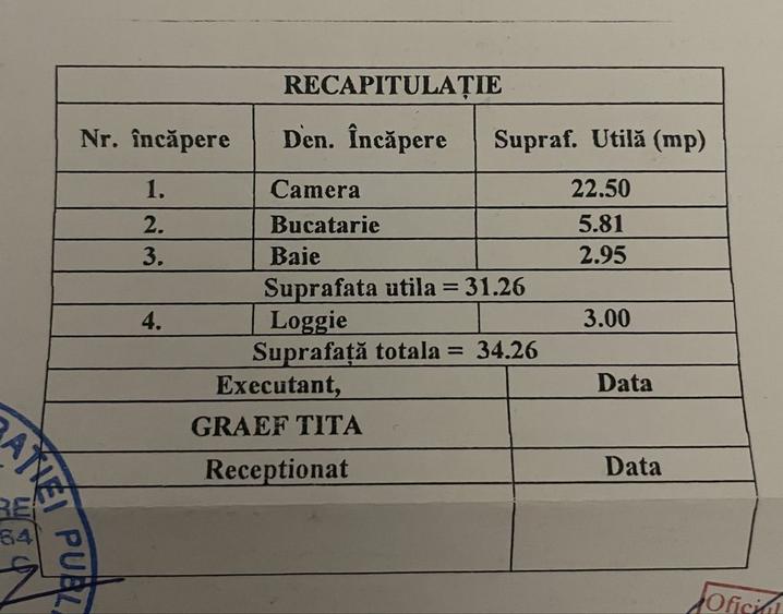 Garsoniera Damaroaia - 1