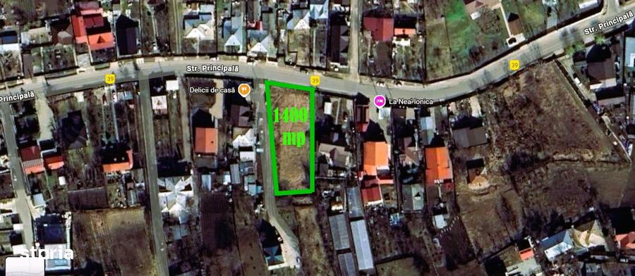 Teren intravilan 1.400 mp Horpaz Str. PRINCIPALA 180.000 euro neg - 3