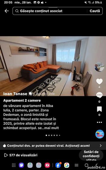 Apartament 2 camere Alba Iulia zona Dedeman - 8