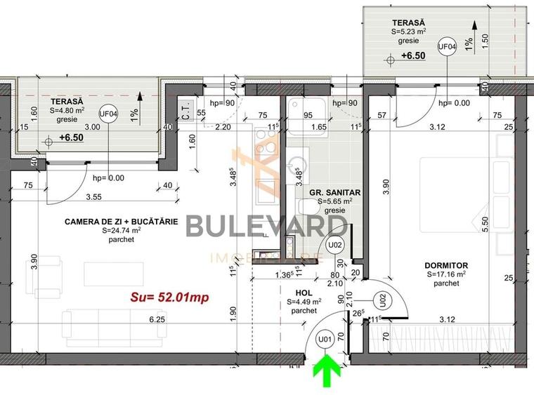 Comision 0. Apartament 2 camere, bloc nou in Apahida! - 4