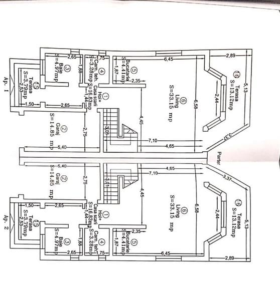 Duplex cu 5 camere cu Teren 380 Mp în Dumbrăvița