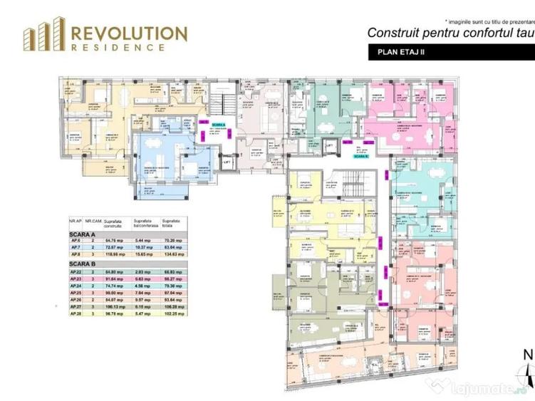 NEW!COMISION 0% - Apartamente 3 camere -Mihai Viteazu 5, Baia Mare - 3