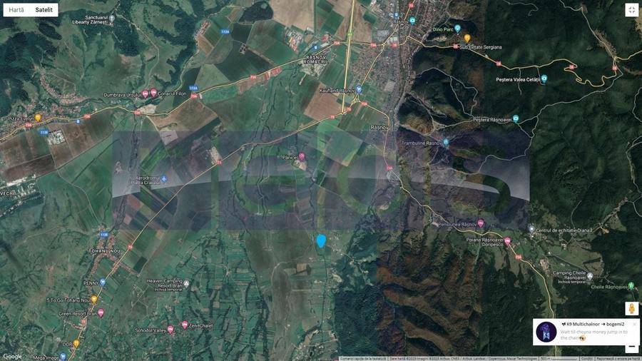 VANZRE-TEREN  - INTRAVILAN 650 mp deschidere 25 mp RASNOV -BRASOV - 1