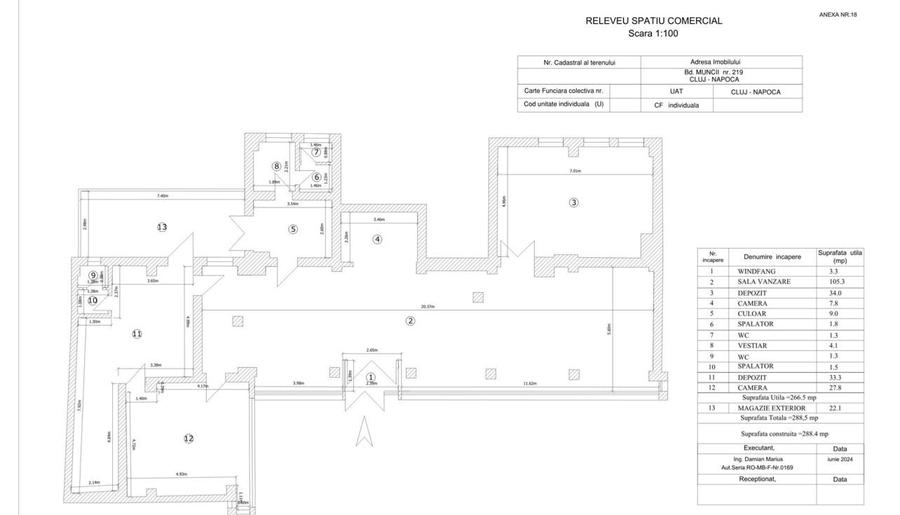 Spațiu Comercial, Depozit de inchiriat Cluj BD. MUNCII NR. 219 Pret negociabil - 4