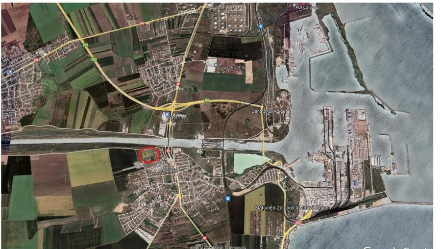 Teren de vanzare Agigea zona pod - 1