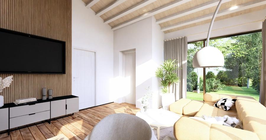 Casă parter , teren 500 m, la preț de apartament, în Comana ,GR.30 min București - 5