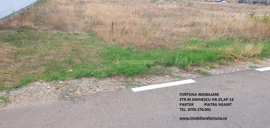 Teren intravilan, loc de casa intr-un cartier de vile , com.Dumbrava Rosie