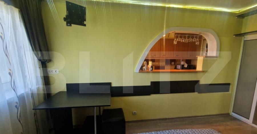 Garsoniera mobilata, etaj intermediar, parcare, beci luminoa - 9