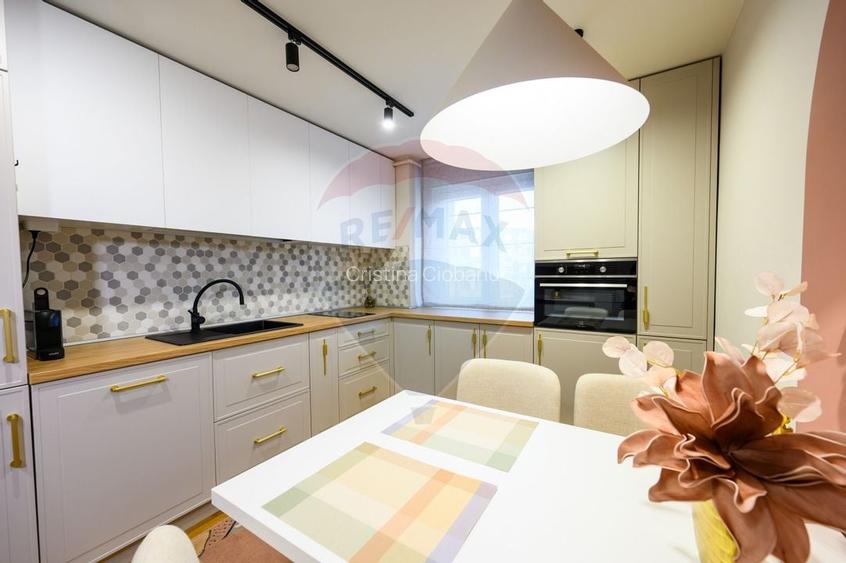 Apartament renovat, modern, cu 3 camere, de vanzare in Grigorescu