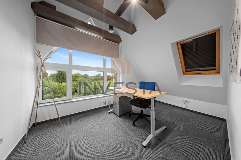 Cladire birouri moderna, 500 mp, parcare si curte zona Republicii - 2