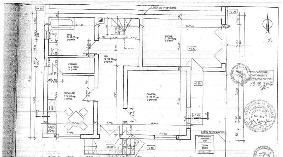 Casa de vanzare, teren 455 mp. Zona Traian Vuia - 1
