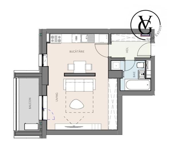 Studio cu vedere la lac Faleza Nord - 2