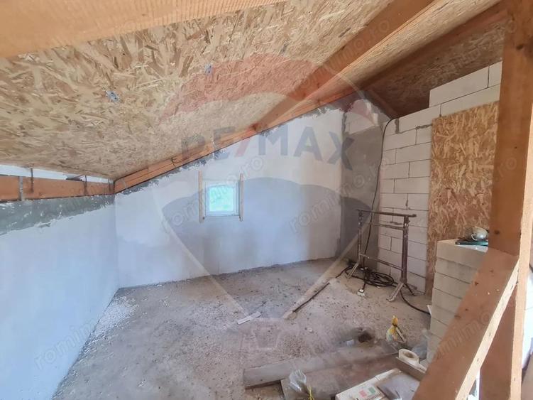 Casa cu 5 camere de vanzare (P+M) in comuna Bolotesti si teren 6266 mp - 12