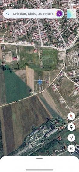 Teren intravilan in Cristian pentru ansamblu locuinte - 6