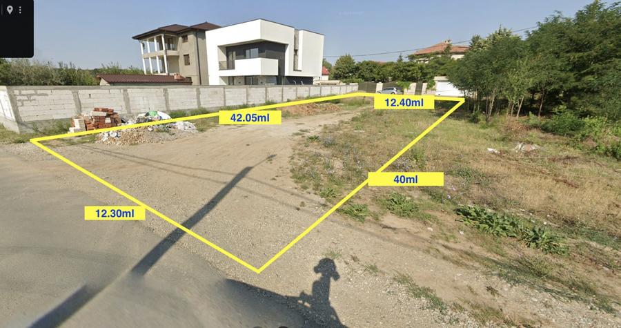 Teren de vanzare Cernica-Priveliste la Lac-Dubla Deschidere-Utilitati-Urbanism - 1