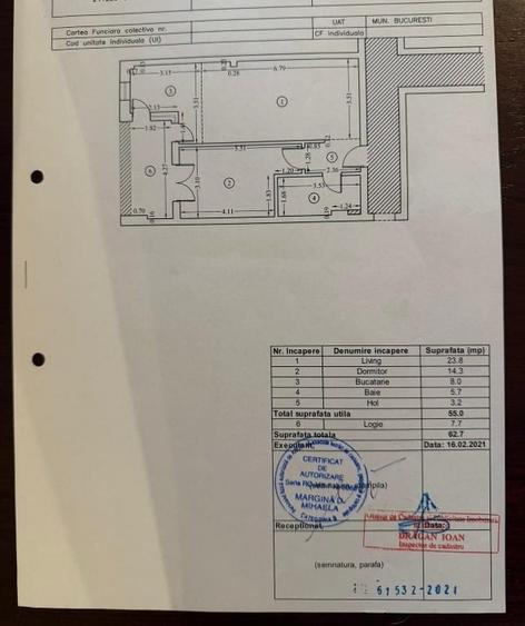 Apartament de vânzare – 2 camere | 62,7 mp utili total | Parcul Circului - Lacul - 9
