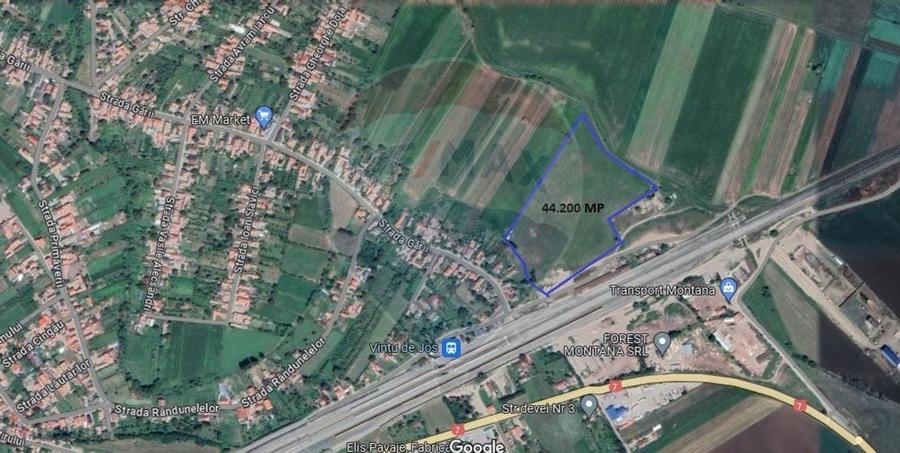Teren industrial 5.000 mp Vintu de Jos - amplasament strategic - 3