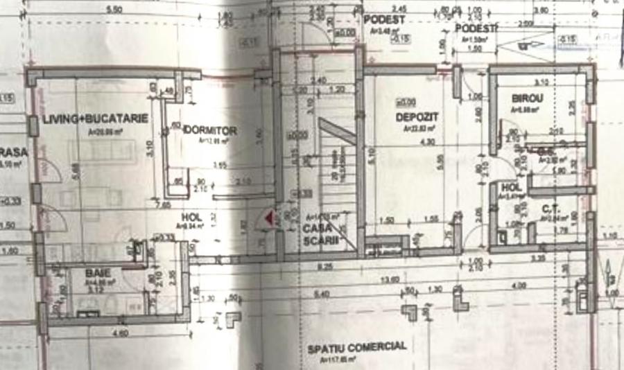 Spatiu comercial 156mp, zona Dealul Lempes, Sanpetru - 14