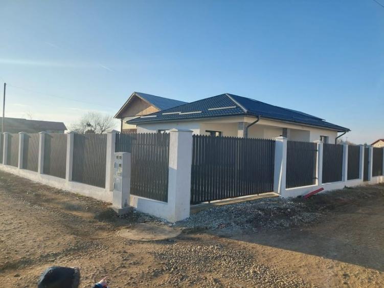 Domnesti-Teghes lângă pădure / Casă individuala 3 camere, Placa beton - 2