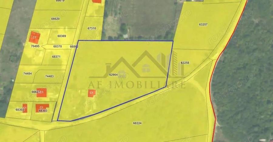 Hlincea str Podgoriei TEREN 6780mp intravilan dezvoltare imobiliara - 5