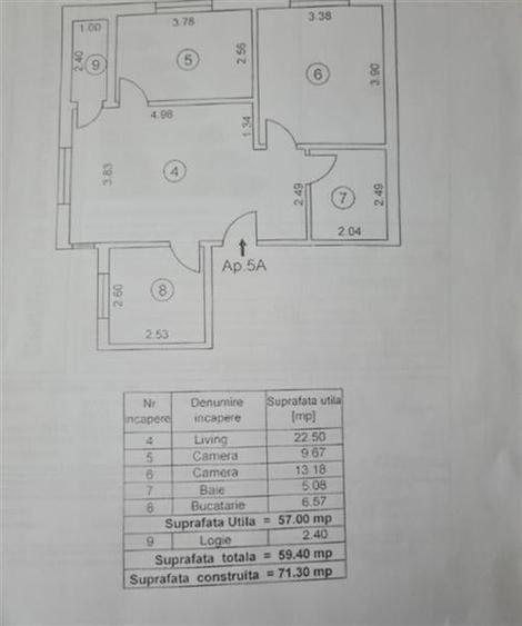 3 CAMERE SECTOR 1 BUCURESTII NOI CHITILEI STATIA MEZES - 22