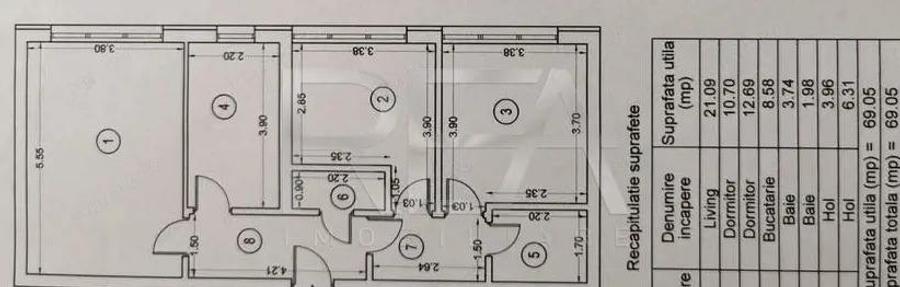 Apartament 3 Camere | Complexul Rezidential Exigent Plaza Faza 1 | - 6