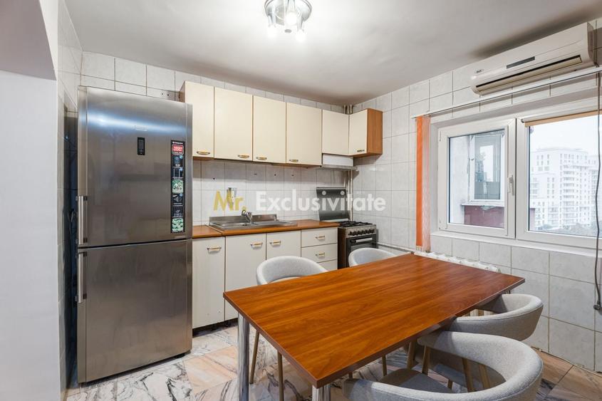 Apartament cu 4 camere decomandat, mobilat în 13 Septembrie