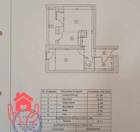Baneasa Shopping City-2 camere complet mobilate, spatii depozitare, LINISTE! - 21