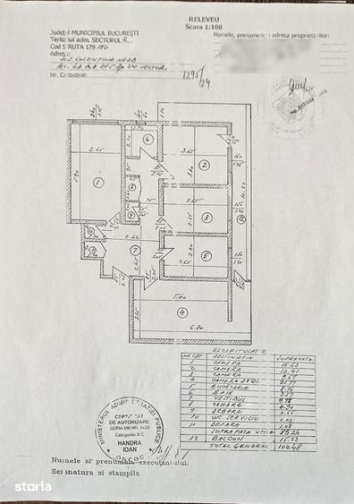 Apartament 4 camere, 100 mp, Bucur Obor 2 bai, balcon inchis - 5