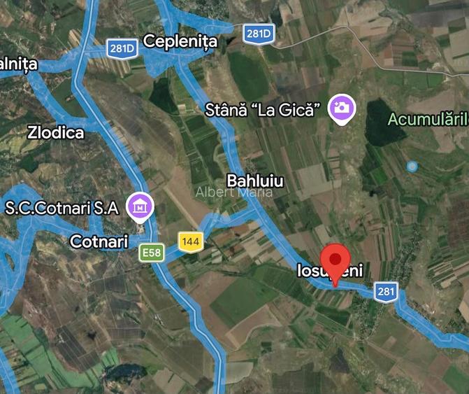 Vand teren intravilan Cotnari-Iosupeni