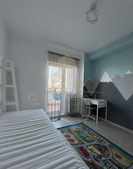 Apartament cu 3 camere semidecomandat, mobilat în Zorilor