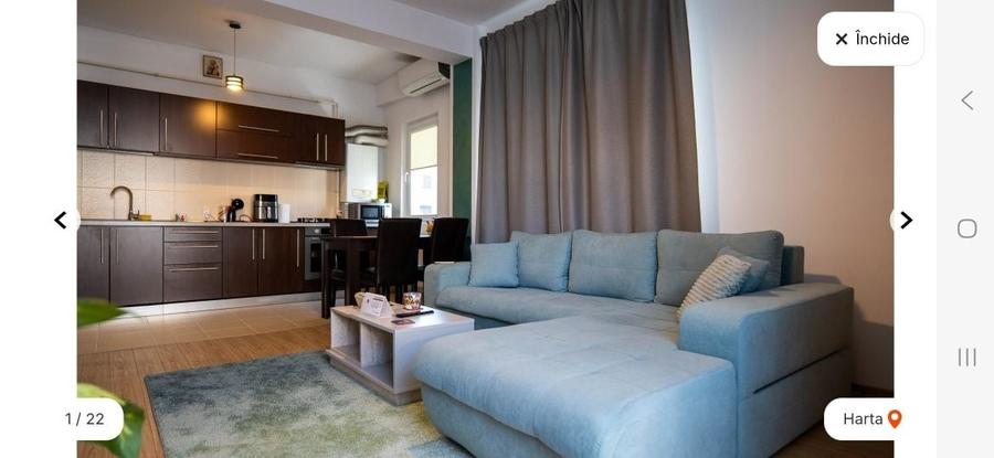 Apartament cu 2 camere semidecomandat în Central