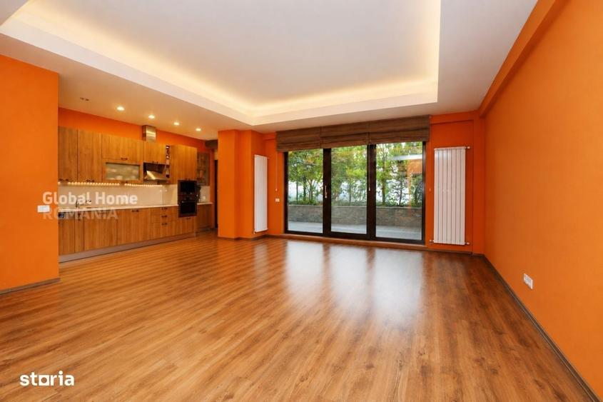 Apartament cu 3 camere semidecomandat în Herăstrău