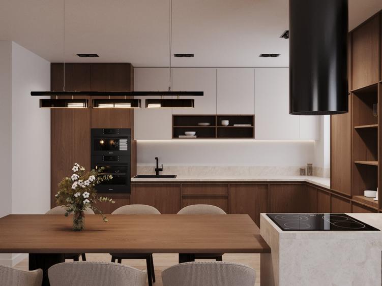 Penthouse cu 4 camere semidecomandat în Pantelimon