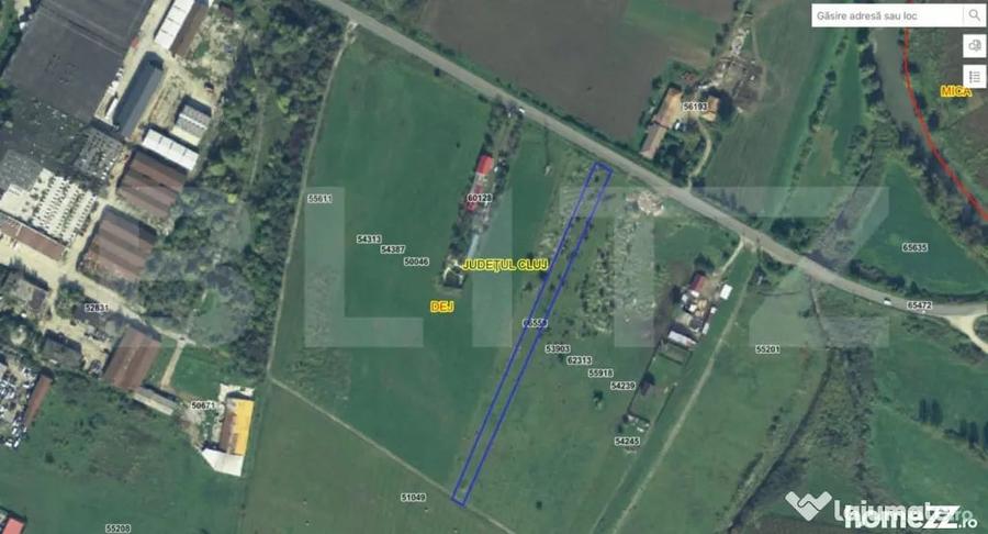 Teren de 2900 mp, în Dej