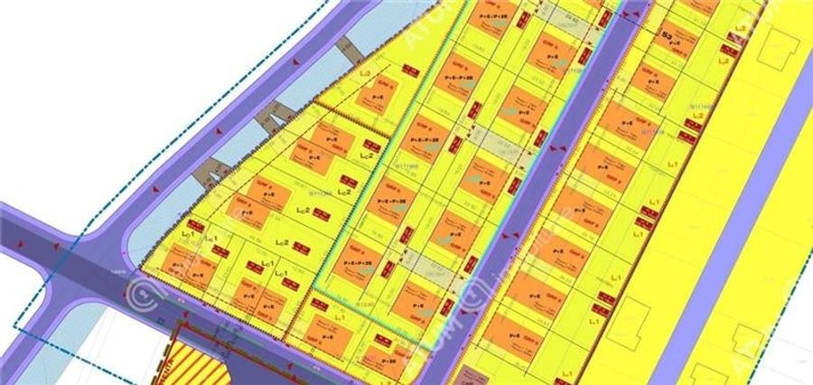 Teren intravilan de 543 mp cu PUZ constructie duplex in Cristian - 1