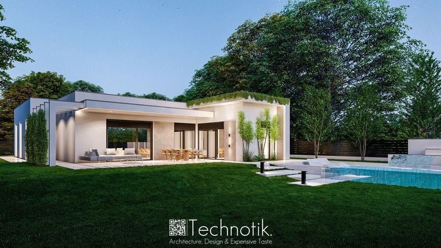 Arhitectura Moderna - Eleganta Pe un Singur Nivel - Luxury - 12