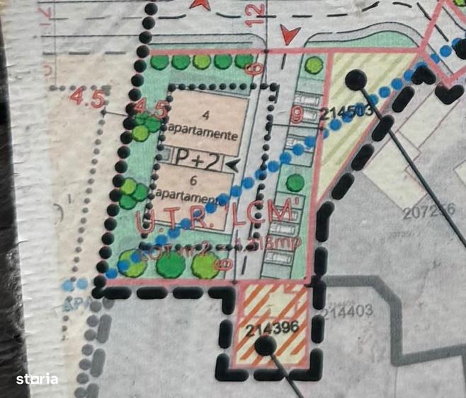 Teren intravilan 1313 mp Oradea Tineretului cu proiect - 1