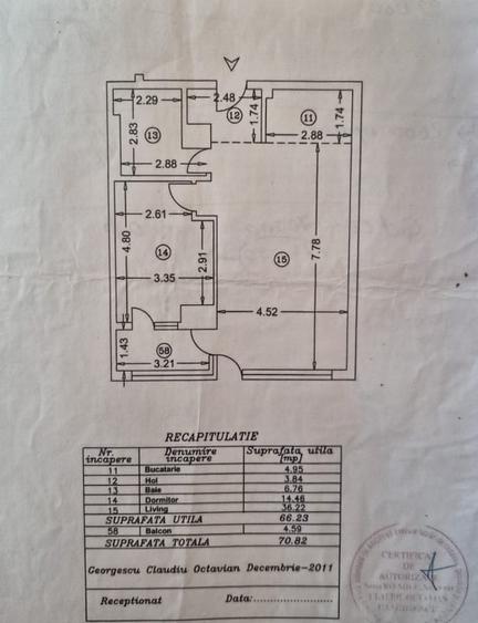 Apartament spatios -2 camere- zona VItan - 13
