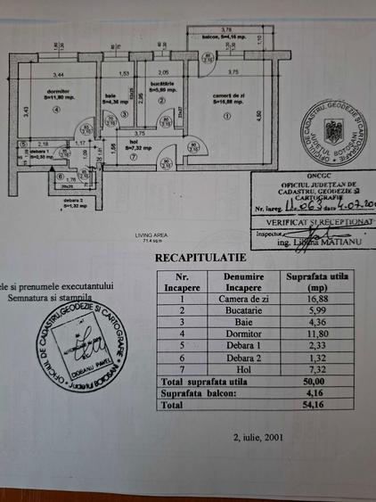 Apartament 2 camere decomandat 54 mp Primaverii centrala, lift nou - 6