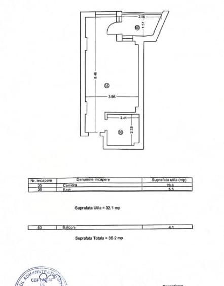 Mamaia Nord/Ștefan Building Resort/Garsoniera vedere Mare - 14