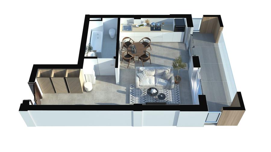 APARTAMENT 1 CAMERE TIP G1 - DIRECT DE LA DEZVOLTATOR - 0% COMISION - 1