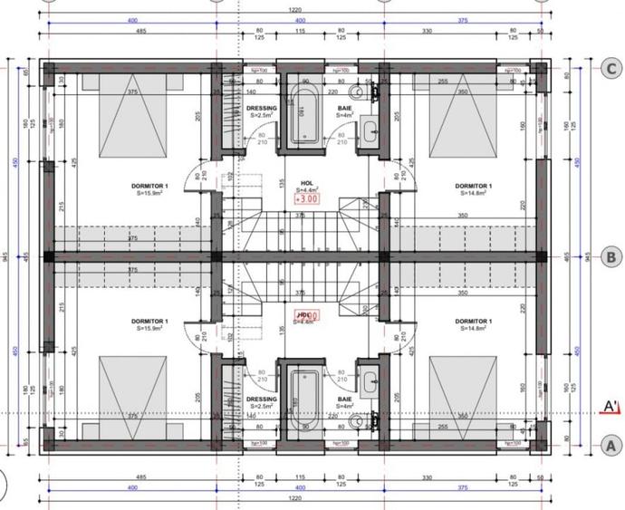 Comision 0% Duplex Mosnita 86 mp - Toate utilitatile - Noul Lidl - 3