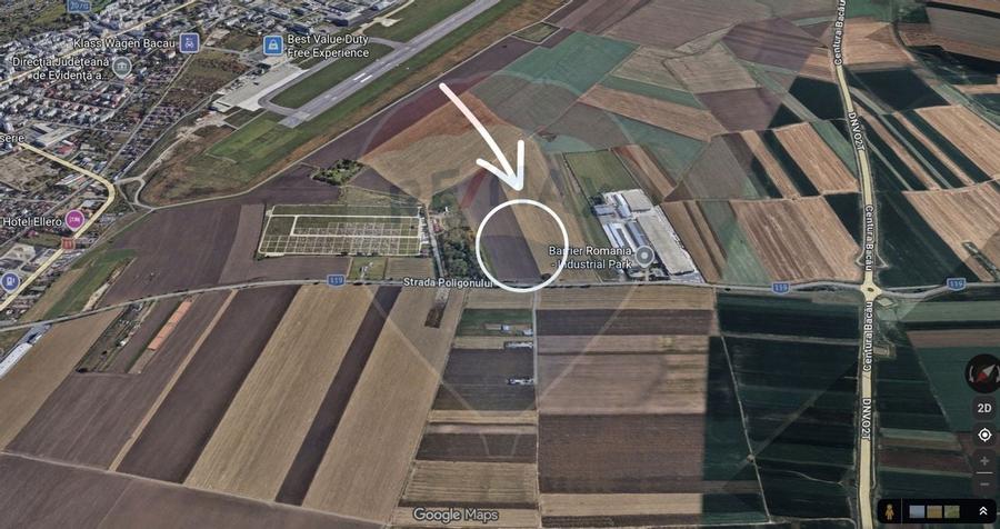 Teren intravilan de inchiriat 44700 mp langa centura Bacaului - 9
