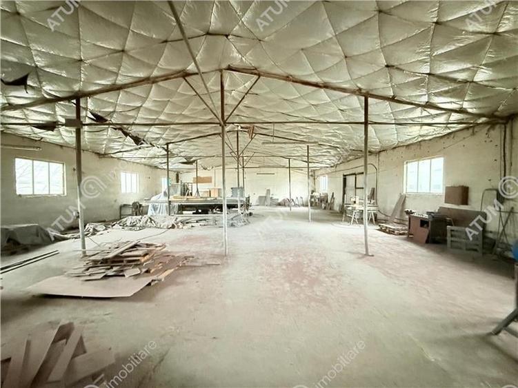 Hala industriala 1980 mp utili si 3520 mp teren de vanzare in Cisnadie - 1