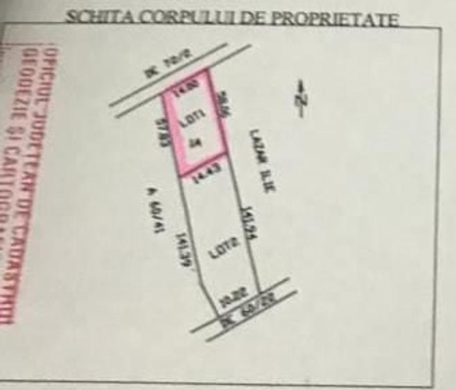 Teren intravilan 795.42mp Cartierul Latin-Bragadiru - 2