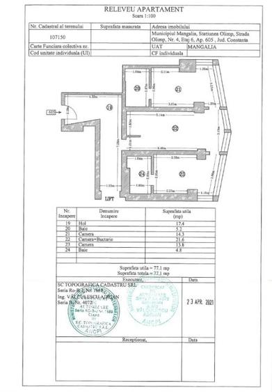 Olimp | Apartament cu 3 camere si lift propriu - vedere frontala la mare! - 18