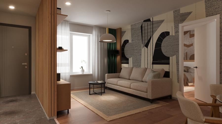 Apartament 2 camere 2E parter | HILS Titanium Ansamblu rezidential nou - 9